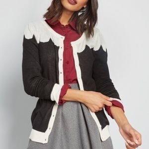 Modcloth Paris Cafe Cardi